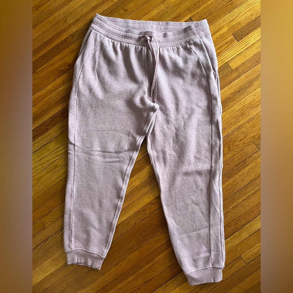 Lululemon Scuba Joggers Heathered Violet Verbena Size 16 - Picture 2 of 7